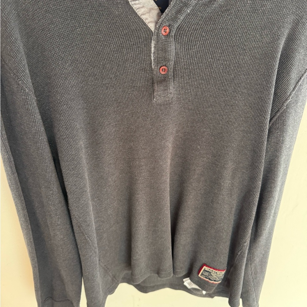 Brooks Brothers Charcoal Knit Sweater